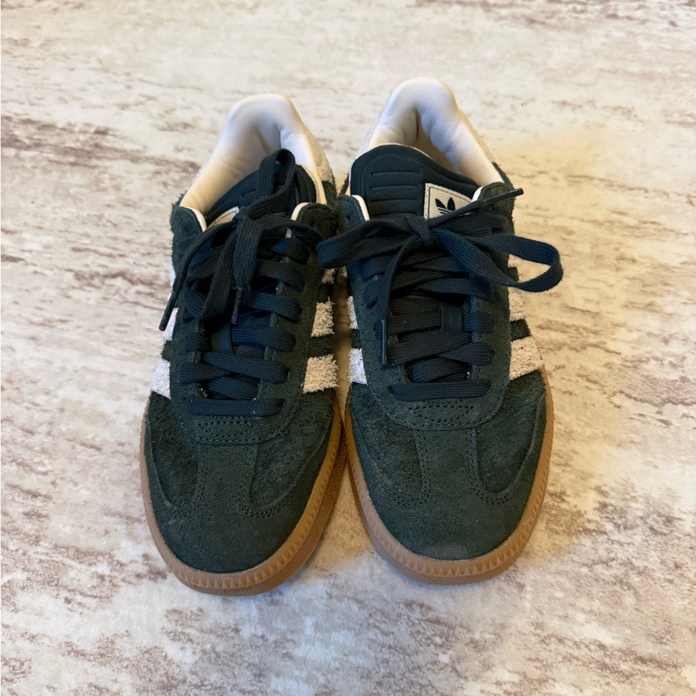 Green adidas samba xlg